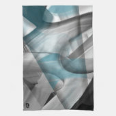 Cuisine Serviette Abstraite Trend Home Décor Bleu (Vertical)