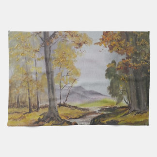 Cuisine Serviette Ann Hayes Peinture Flux Forêt