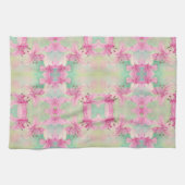 Cuisine Serviette Aquarelle Lys (Horizontal)