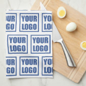 Cuisine Serviette Business Logo Motif Modèle (Quart Plié)