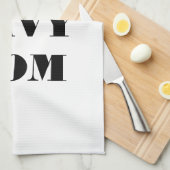 Cuisine Serviette Fière Marine Maman (Quart Plié)