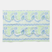 Cuisine serviette folk art floral (Horizontal)