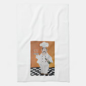 Cuisine serviette gras Chef Design italien (Vertical)