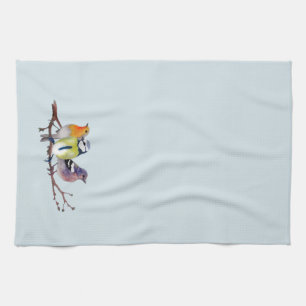 Cuisine Serviette trois petits oiseaux