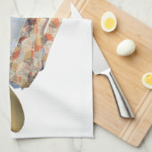 Cuisine, sorcière, cuillère, serviettes de cuisine (Quart Plié)