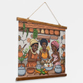 CUISINE Suspendue Tapisserie (Angulaire)