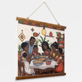 CUISINE Suspendue Tapisserie (Angulaire)