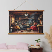 CUISINE Suspendue Tapisserie (Chambre à coucher)