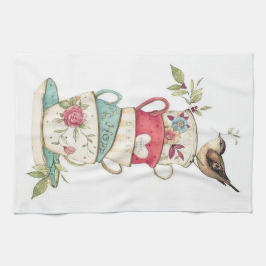 Cuisine Tea Time Tea Serviette (Horizontal)