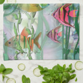 cuisine tropicale Fishies MoJo Serviette (Plié)