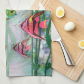 cuisine tropicale Fishies MoJo Serviette (Quart Plié)