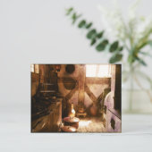 Cuisine vintage, carte postale (Debout devant)