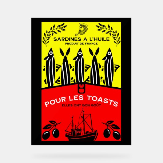 Cuisine vintage sardine française (Recto)