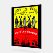 Cuisine vintage sardine française (Angle)