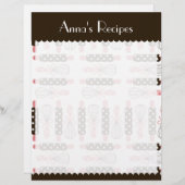Cuisine vintage Ustensiles Recette Carte (Devant / Derrière)