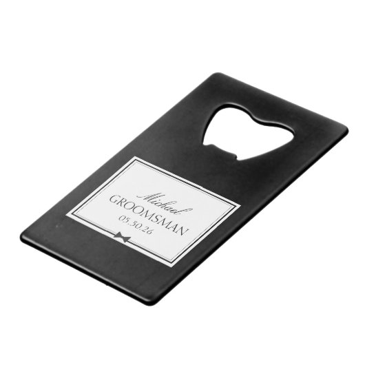 Cuisinier classique personnalisé simple Bowtie (Devant Angle)