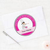 Cuisinier Cuisinier Cuisinier Jar Étiquette person (Enveloppe)