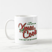 Cuisinier OFFICIEL DE NOËL - mug (Gauche)