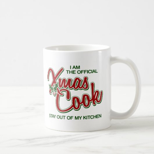 Cuisinier OFFICIEL DE NOËL - mug (Droite)