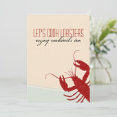 Cuisinons des homards Invitation au pain de homard (Debout devant)