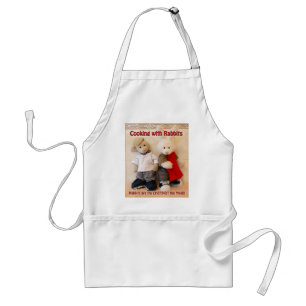 Cuisson avec des lapins - tablier
