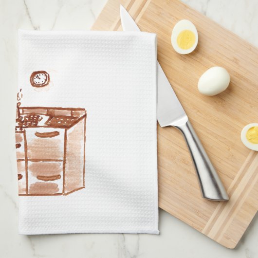 Cuisson avec la serviette de soeur (Quart Plié)