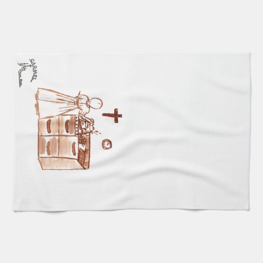 Cuisson avec la serviette de soeur (Horizontal)