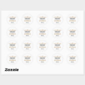 Cuisson classique moderne Sticker Étiquette alimen (Feuille)