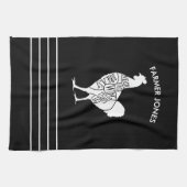 Cuisson de viande de poulet fermier Serviette de c (Horizontal)