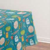 Cuisson d'une nappe d'art de tarte aux cerises (In Situ)