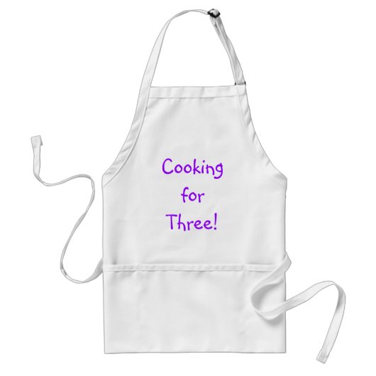 Cuisson pour trois ! tablier (Devant)