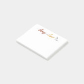 Cuisson sur les notes de post-it de la côte | (Incliné)