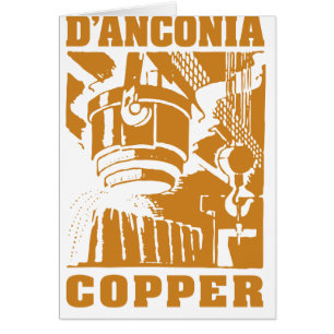 cuivre de d'Anconia/logo de cuivre
