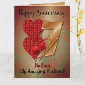 Cuivre Et Laine 7e année Mari de carte (Fleur jaune)