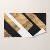 Cuivre géométrique chic (Serviette à main)