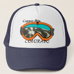 Cuivre Mtn Colorado orange goggle casquette
