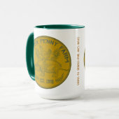 Cuivre Penny Farm Mug (Devant gauche)
