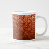 Cuivre rustique Look café Mug (Droite)