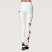 Cuivre Tones Grunge Star Leggings (Dos)