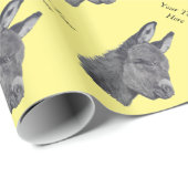 Cukey doncil drawing monochroom realist art cadeaupapier (Rol Hoek)