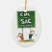 Cul-de-sac : Cet ornement de sortie (Devant)