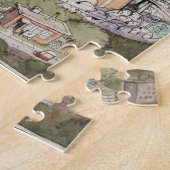 Cul-de-sac et puzzle adjacent d'endroits (Côté)