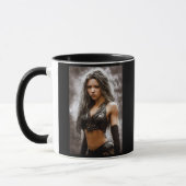 CUL GARRIOR FILLE CAFÉ MUG (Gauche)
