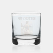 CUL SEC ! VERRES À WHISKEY FILLE EN STRING VERRE (Verso)
