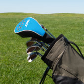 Cula funny pink squid cartoon pattern golfheadcover (Insitu)
