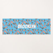 Cula funny pink squid cartoon pattern yogamat (Voorkant (horizontaal))