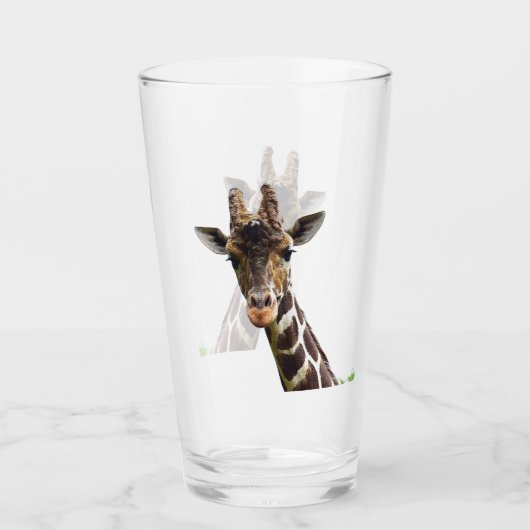 Culbuteur aérien en verre de girafe (Devant)