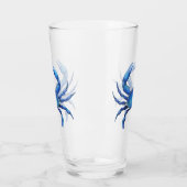 Culbuteur atlantique en verre de crabe bleu (Gauche)