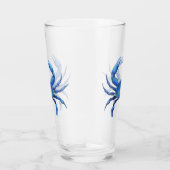 Culbuteur atlantique en verre de crabe bleu (Droite)