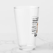 Culbuteur en verre d'Airedale (Droite)